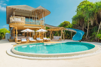 3 Bedroom Beach Villa with Pool and Slide